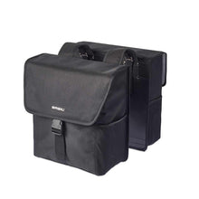 Load image into Gallery viewer, Basil Go Double Bag - Solid Black
